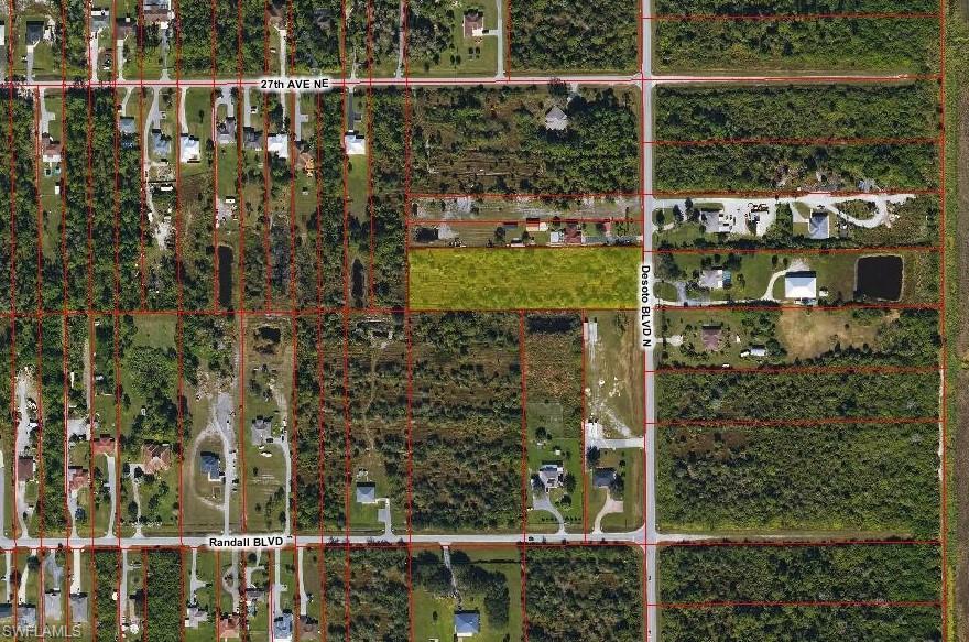 Map / location featuring property parcel outlined