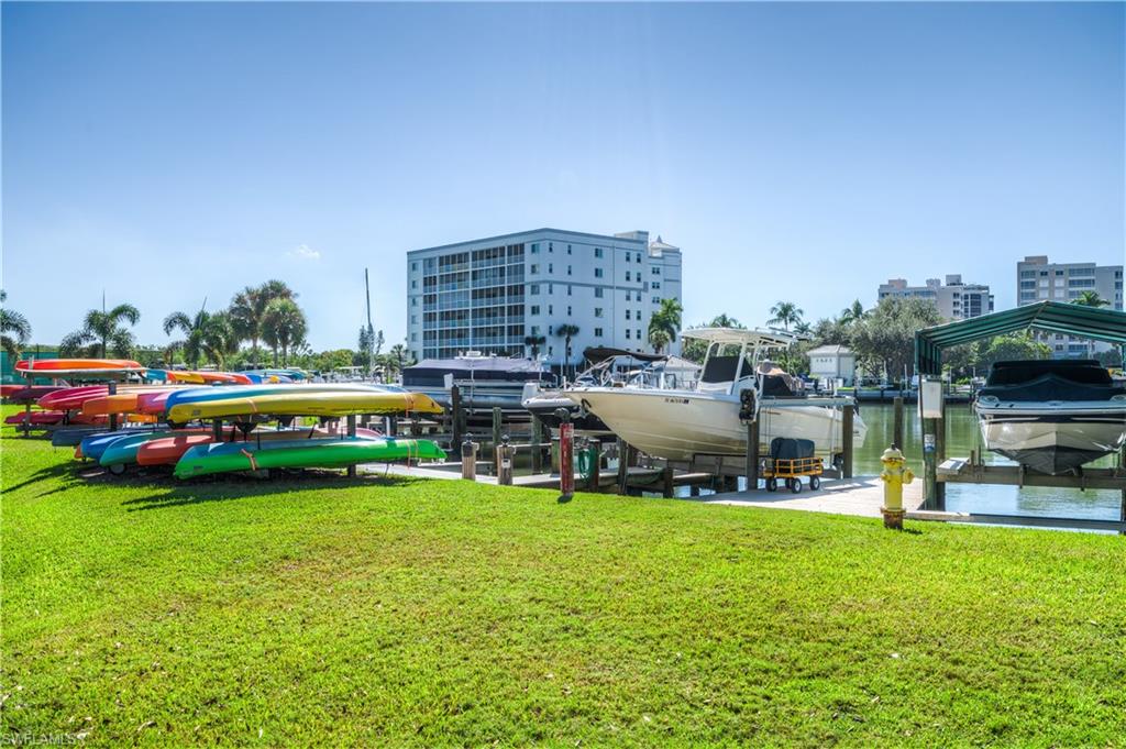 Marina w/Kayak Storage