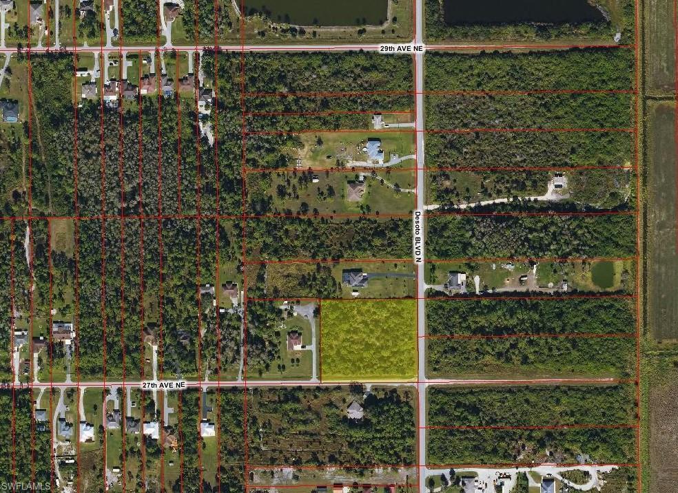 Map / location featuring property boundaries highlighted