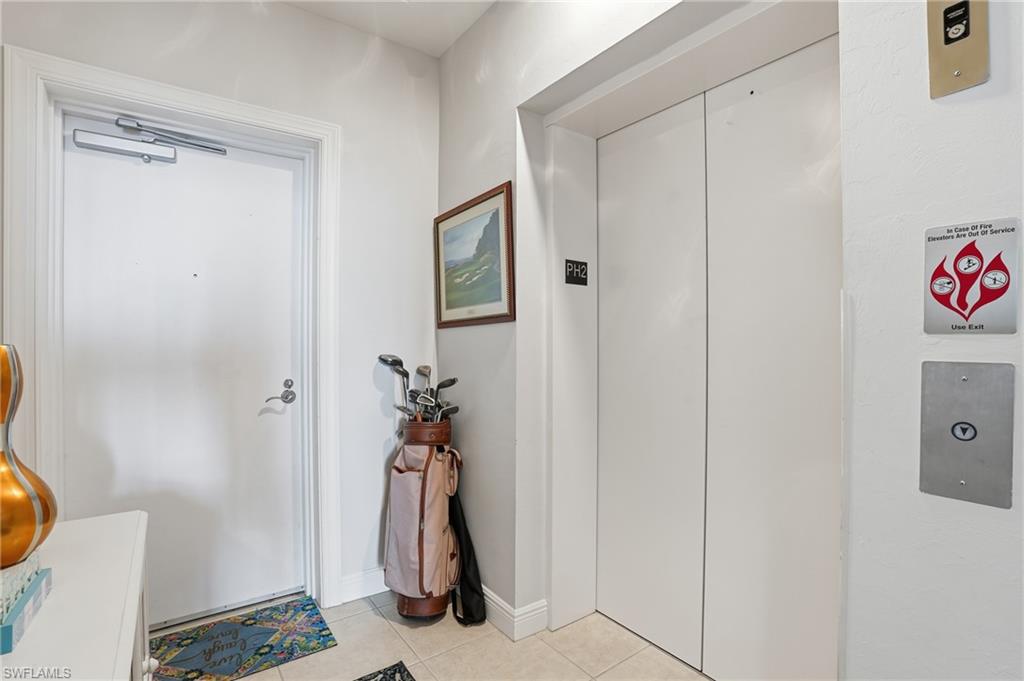 Entrance to Property through private elevator- Virtually Edited Image