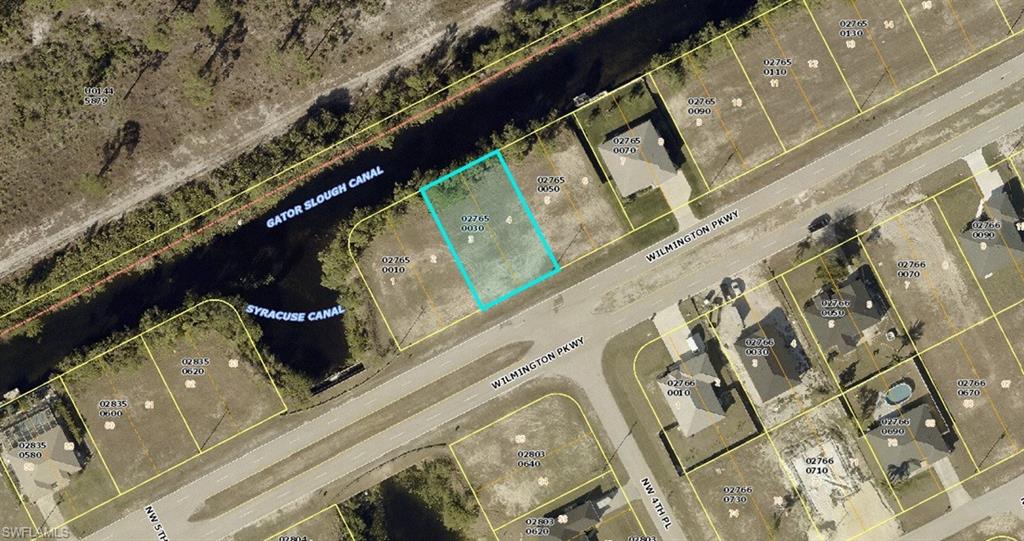 Map of property location featuring property parcel outlined