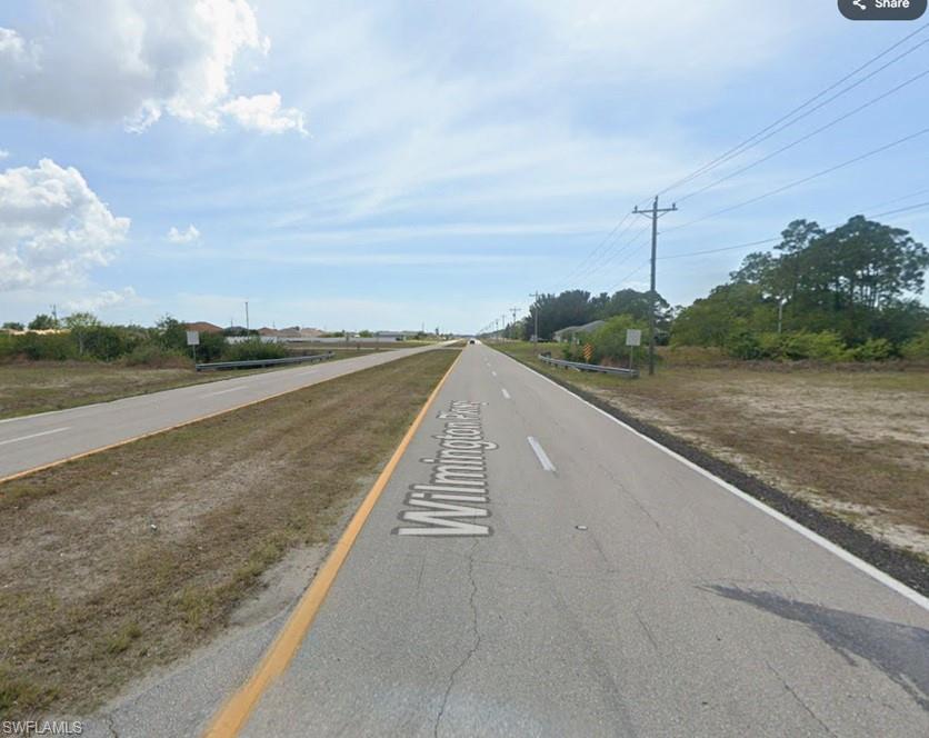 View of asphalt road