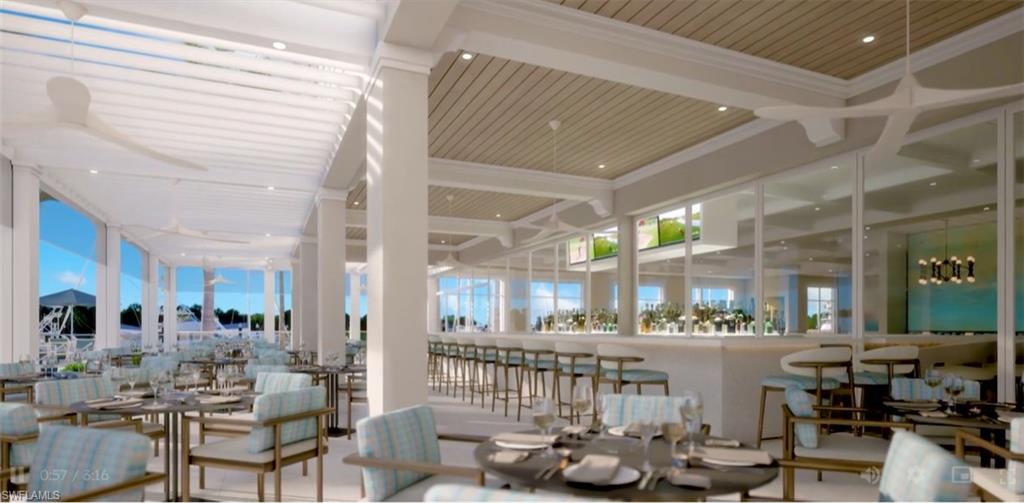 Rendering of $19M Renovation to the Gulf Harbour Country Club Clubhouse, ETA completion Nov/2026