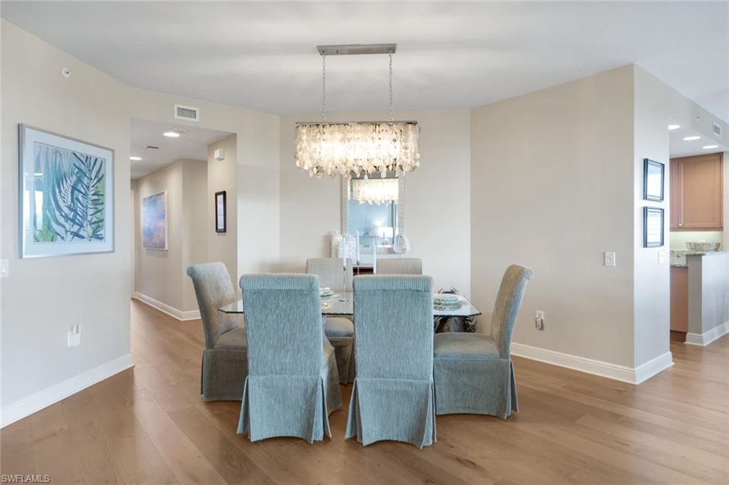Formal dining area