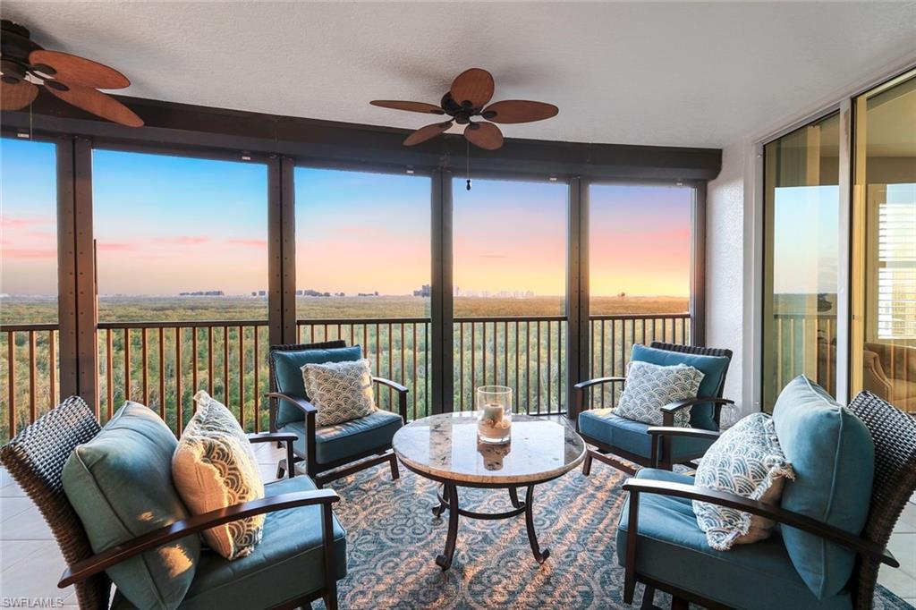 Gorgeous sunset views from your wrap around corner lanai.