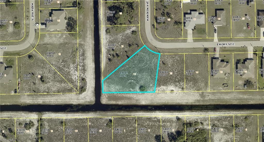 Aerial view of property's location featuring property boundaries highlighted
