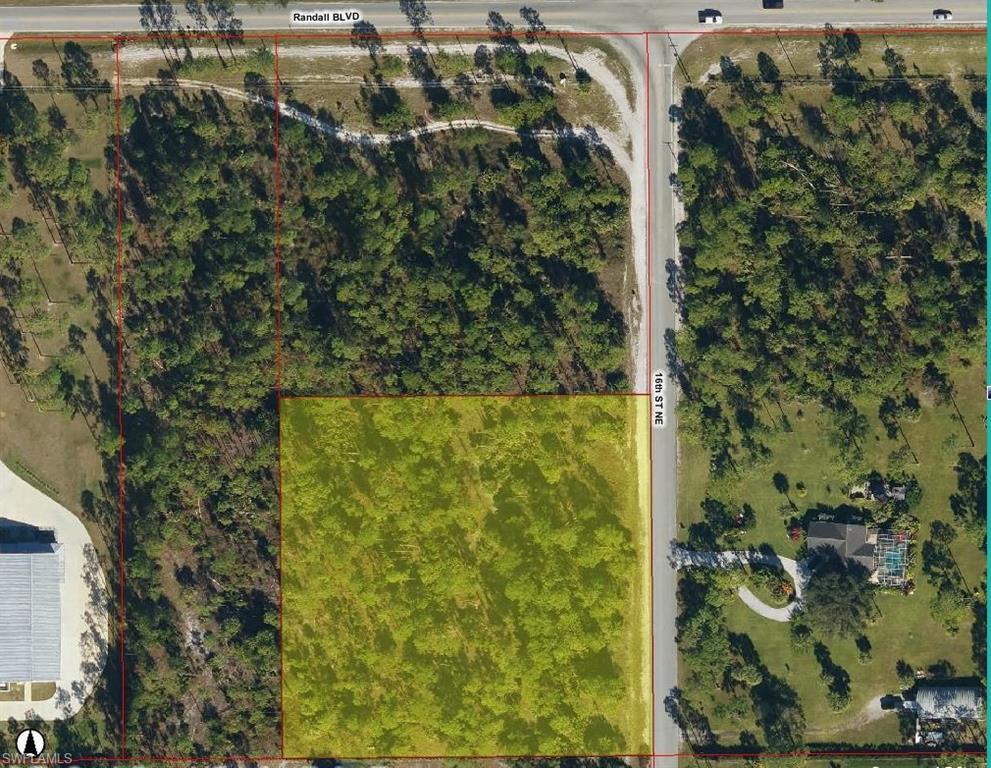 Map / location featuring property parcel outlined