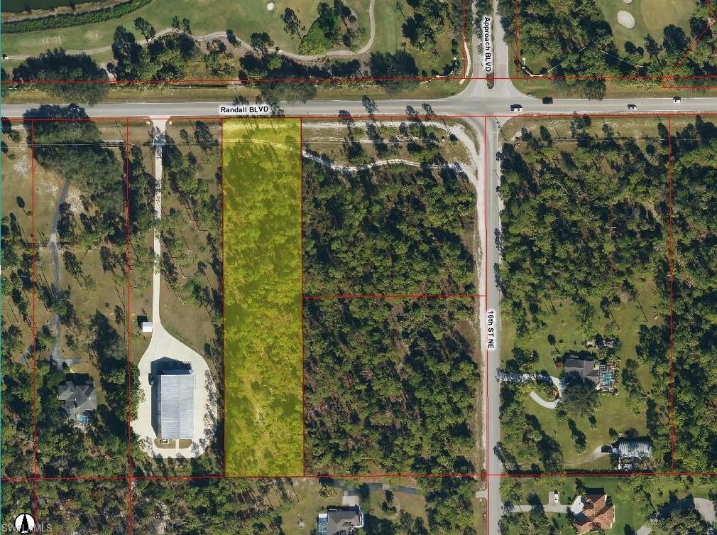 Map / location featuring property boundaries highlighted