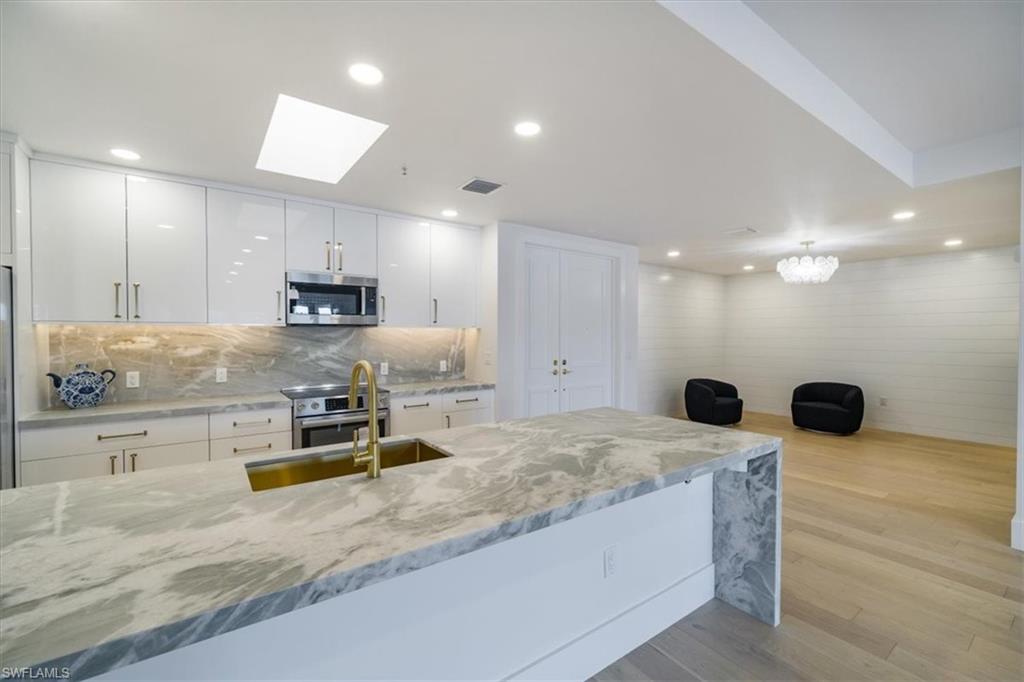 remodeled white kitchen