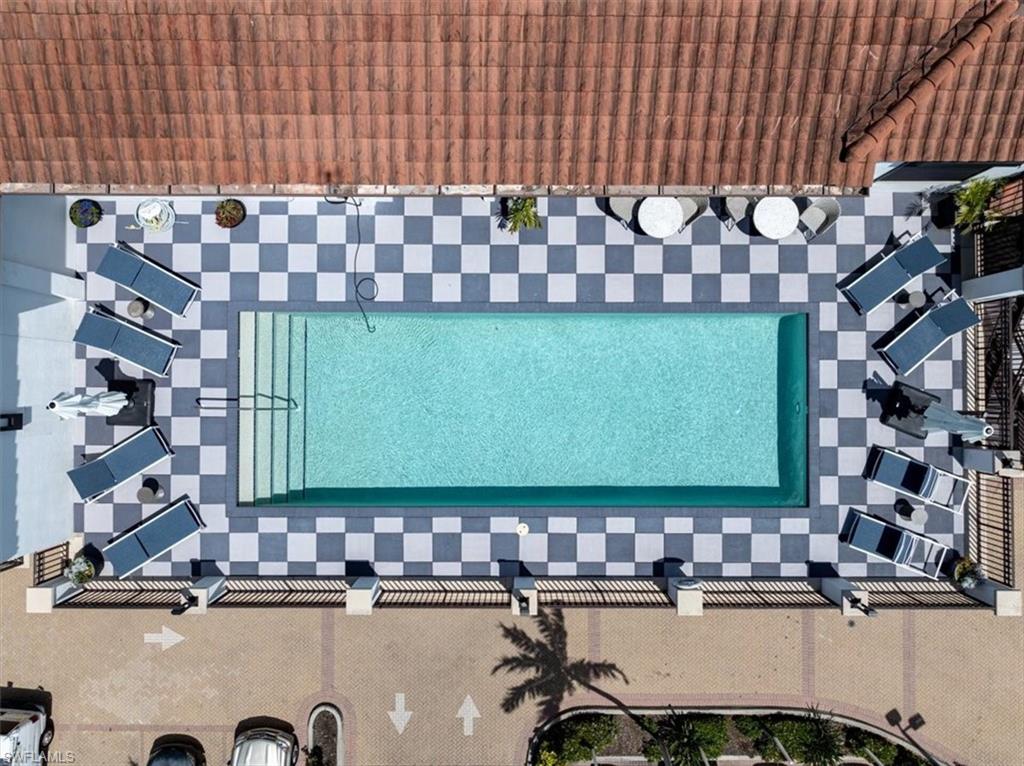 aerial pool