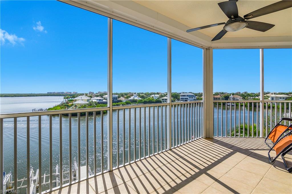 Panoramic water views out to the Gulf