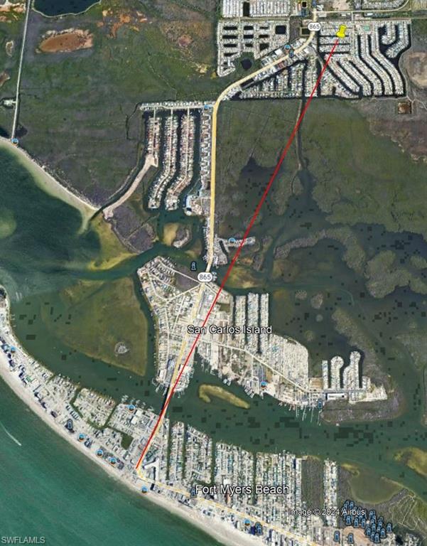 Only 2.3 miles to Fort Myers Beach