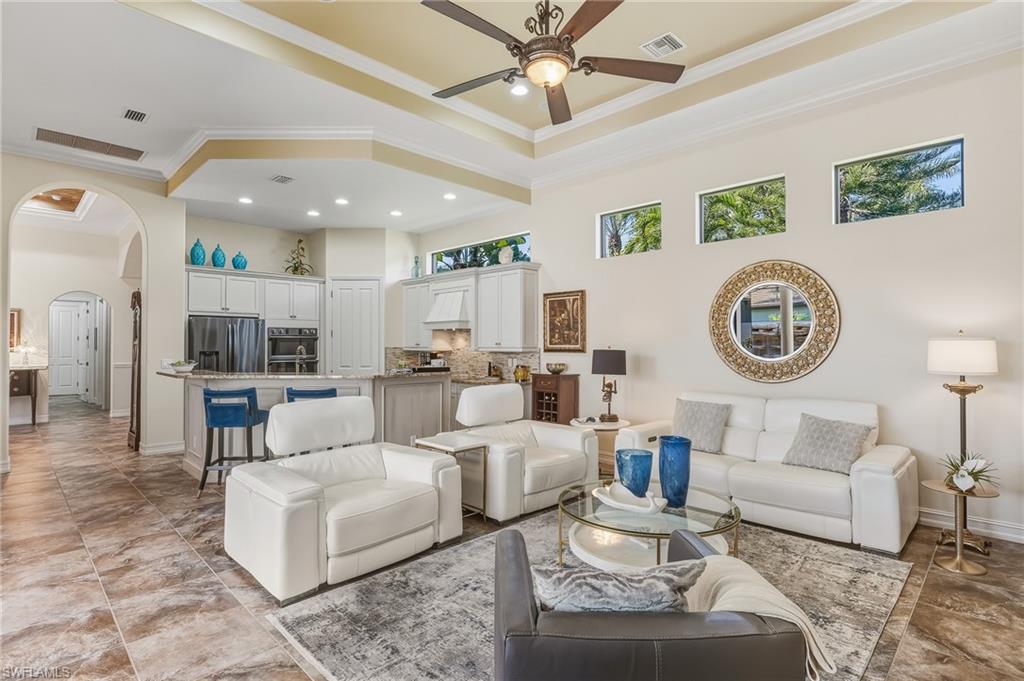 Family Room opens to kitchen