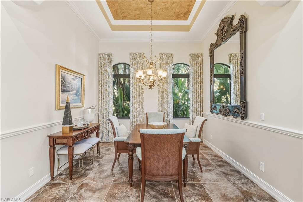 Spacious Dining Room off of living room