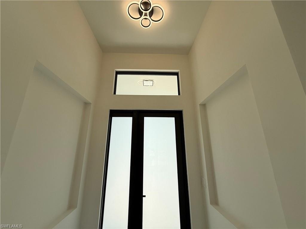 View of doorway to outside