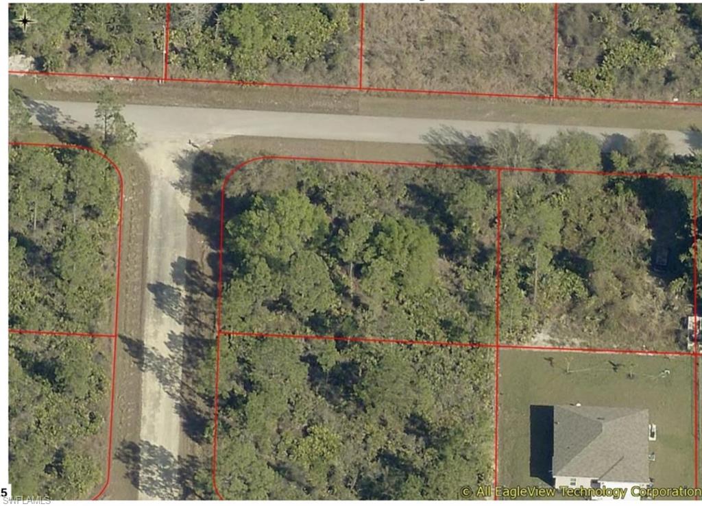 Map / location with property boundaries highlighted