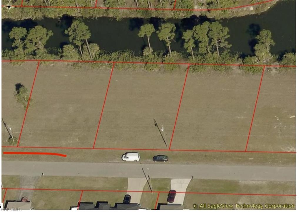 Map of property location with property boundaries highlighted