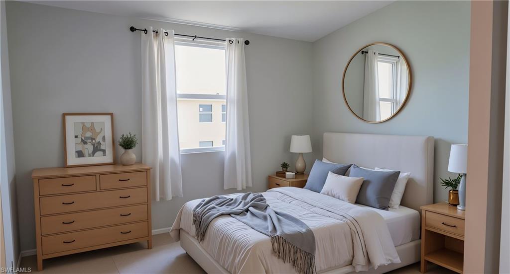 View of bedroom. virtual staggered