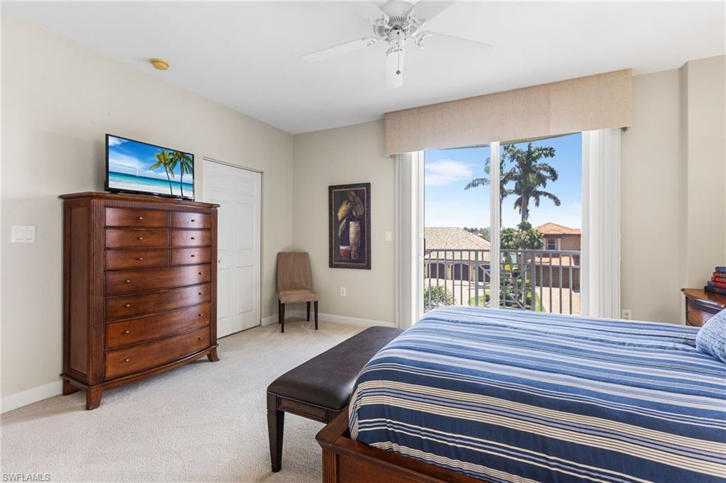 The second bedroom offers a refined private retreat, complete with access to an additional balcony, a spacious walk-in closet, and a beautifully appointed ensuite full bath, blending comfort, elegance, and functionality.
