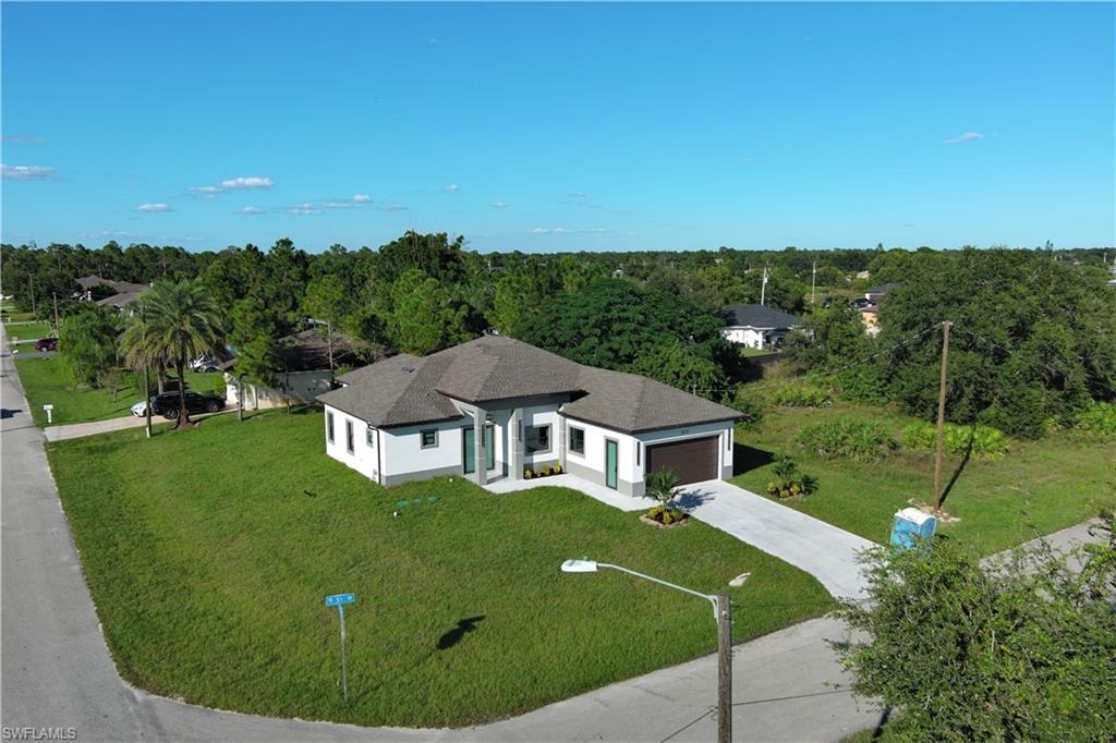 View of subject property