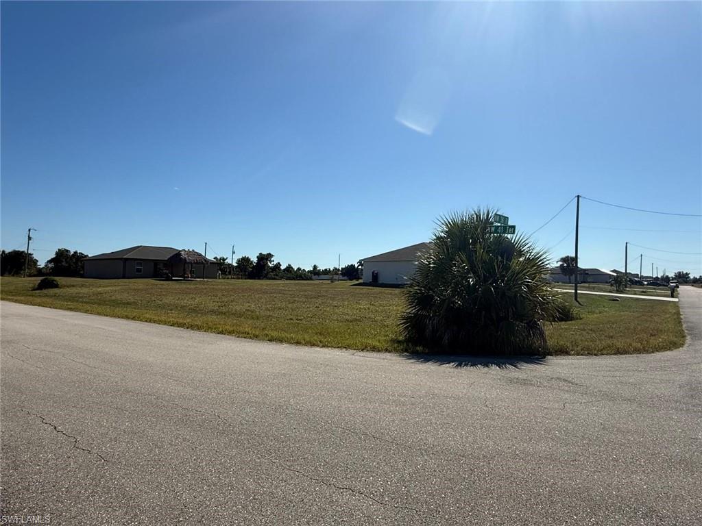 View of asphalt road