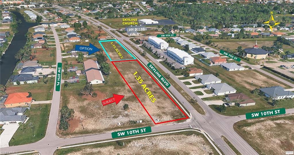 Map / location featuring property parcel outlined