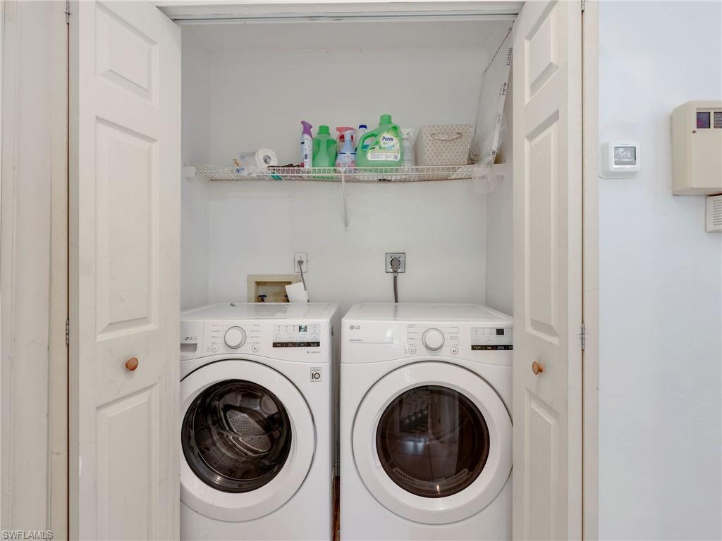 Washer and dryer