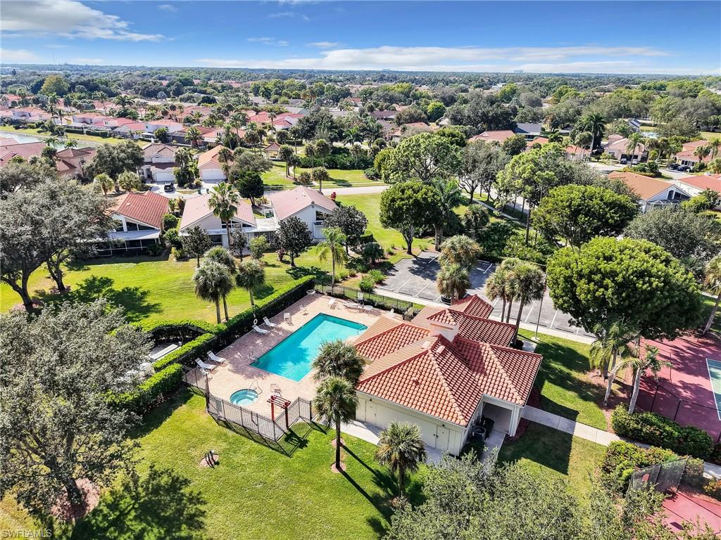 Aerial view of Clubhouse
