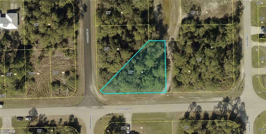 1/3 acre, corner lot at the end of the canal.