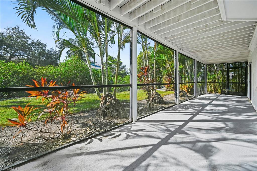 View of Screened Lanai