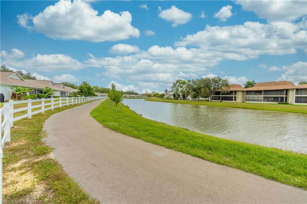 Water view walking trail
