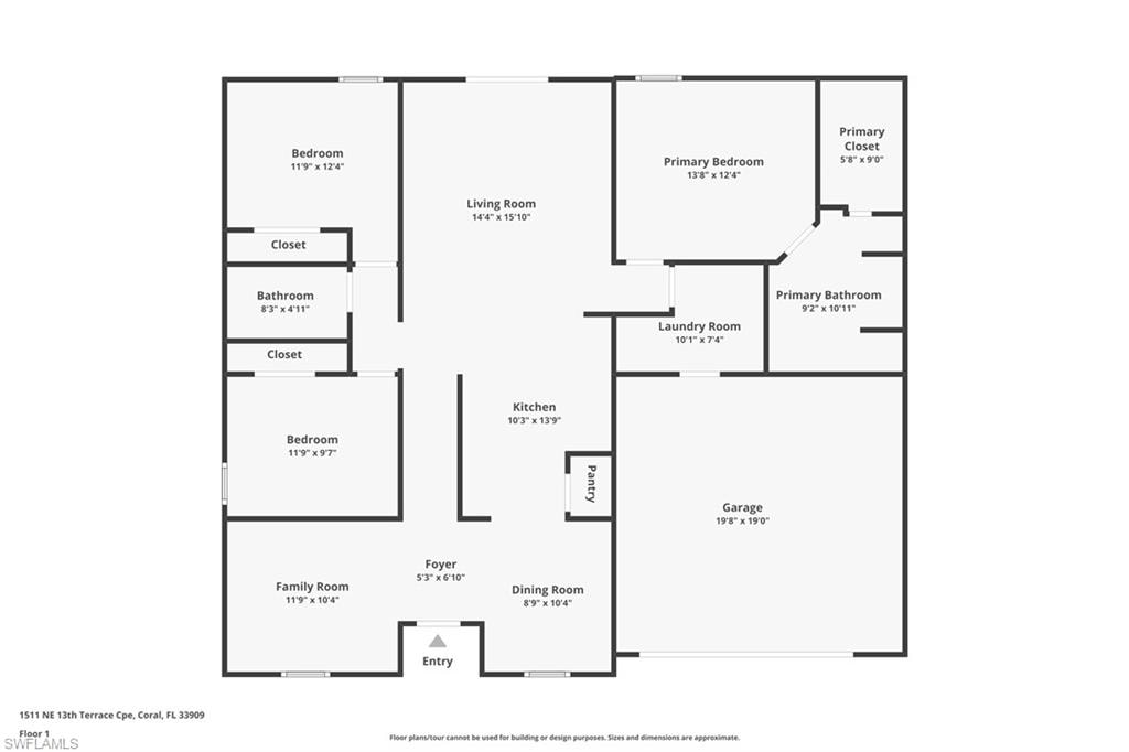 View of room layout