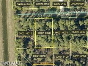 Aerial map of property and surrounding area