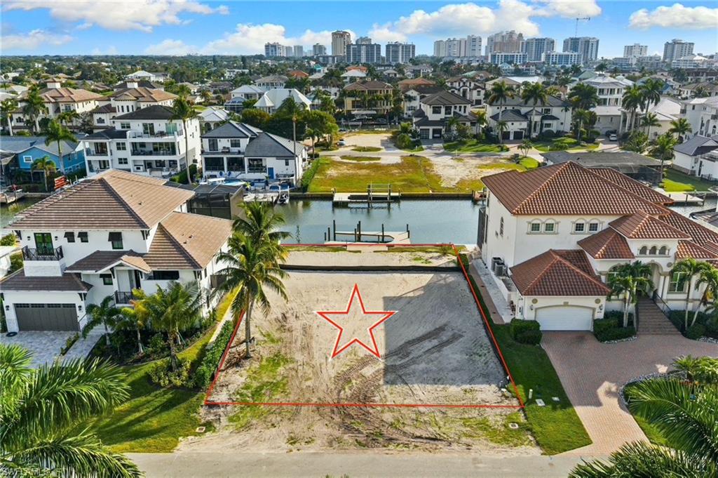 Drone footage of the property and the surrounding area.