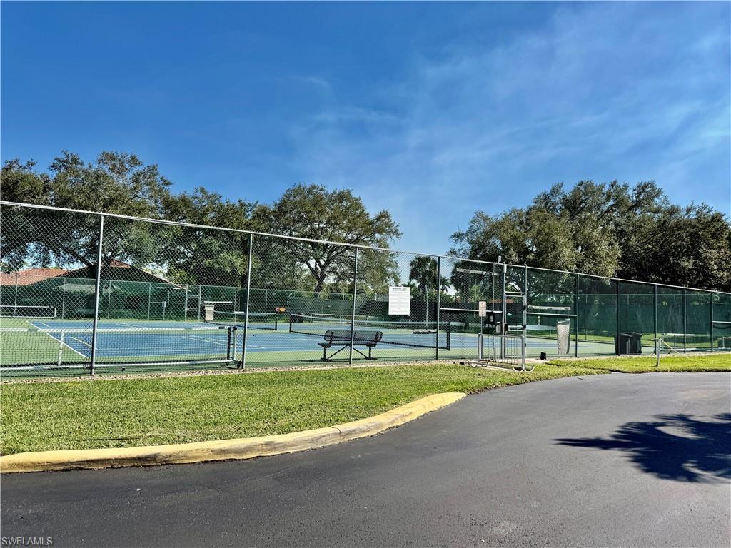 tennis courts