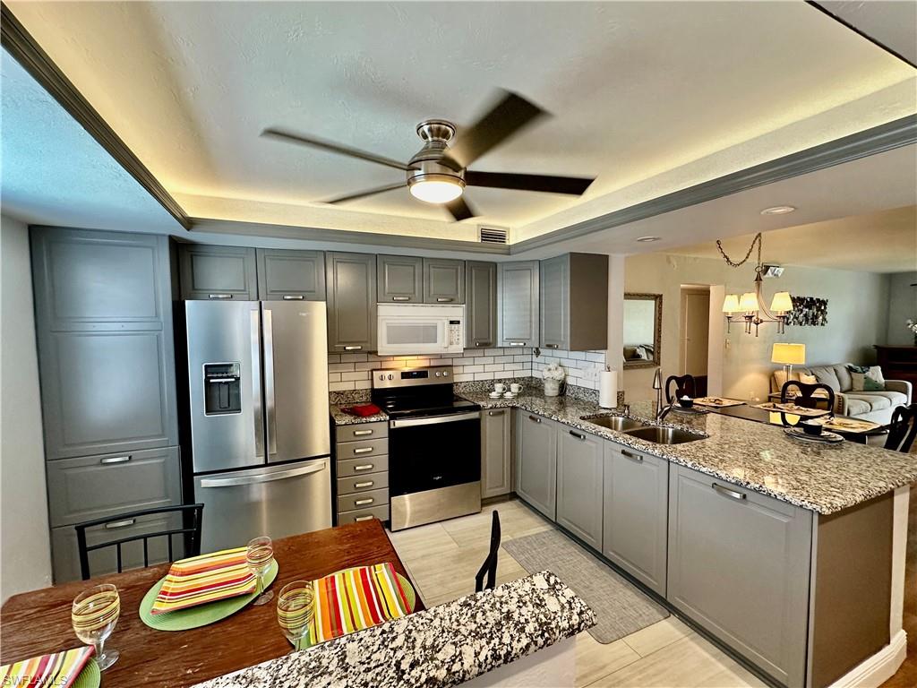 I-1 Custom Designed Granite/Stainless Package Kitchen
