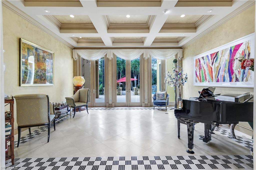Living Room with gracious access to the lanai