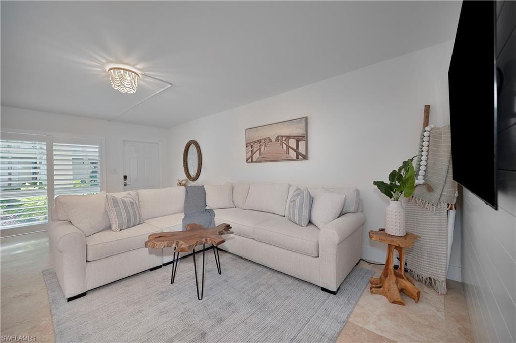 View of living area
