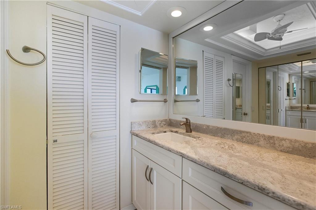 Primary Bathroom with walk-in closet