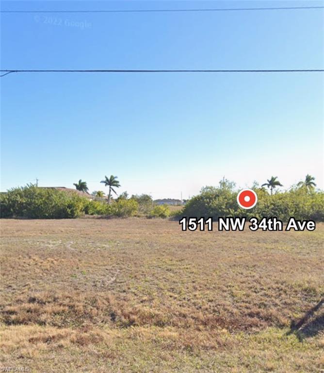 View of yard featuring a view of rural / pastoral area
