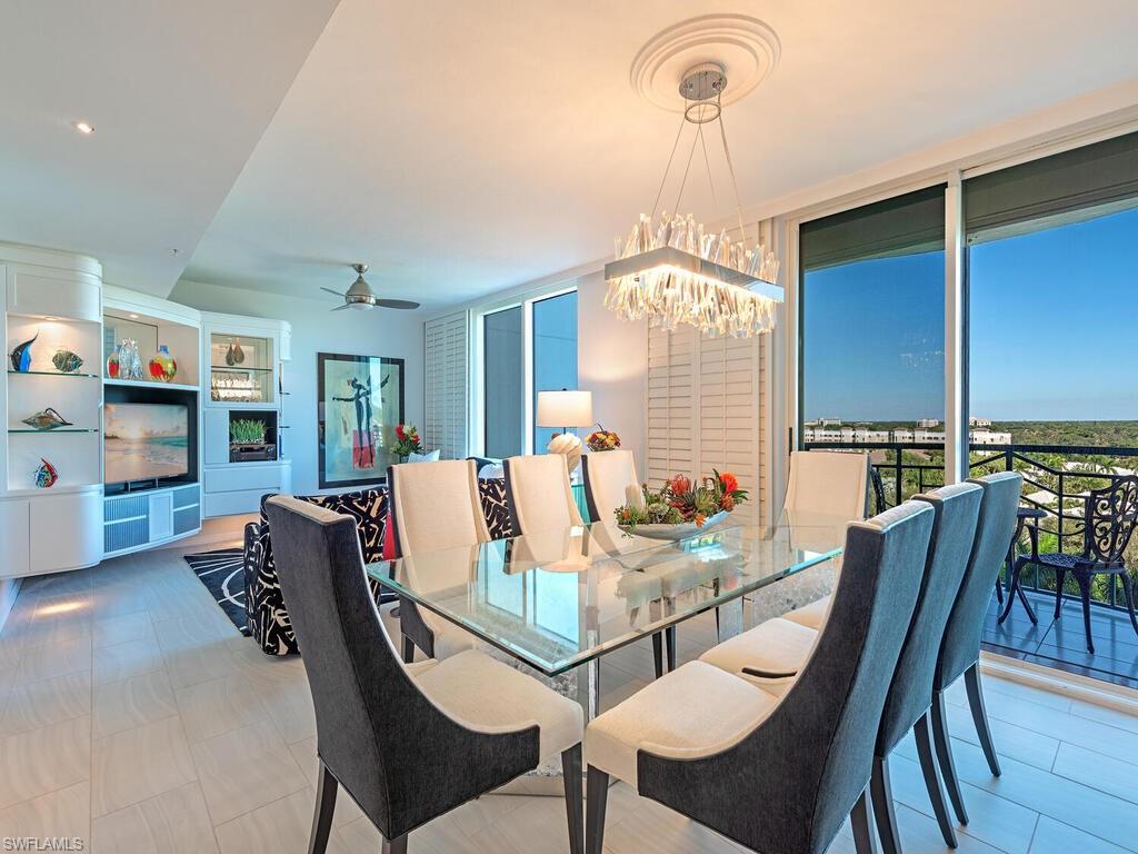 Dining Area to Family/Media area Room/Media with gorgeous easterly views