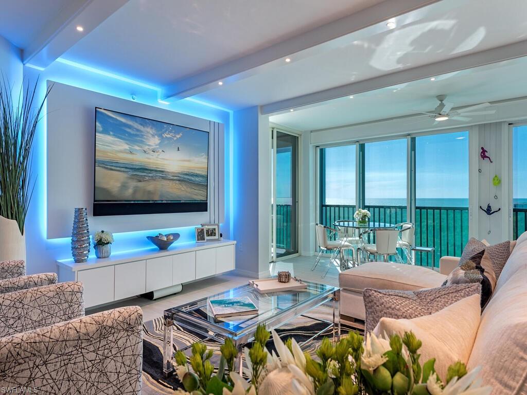 Relax or entertain in this unique floor plan with 2 separate living areas