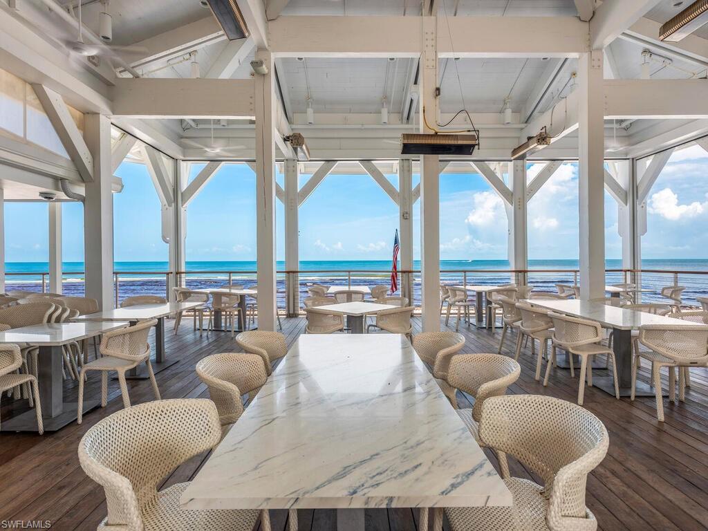 Sand Bar, 1 of 2 Pelican Bay private beach front restaurants/bars
