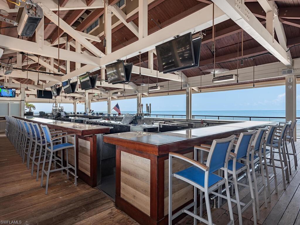 Marker 36, 1 of 2 Pelican Bay private beachfront restaurants/bars.