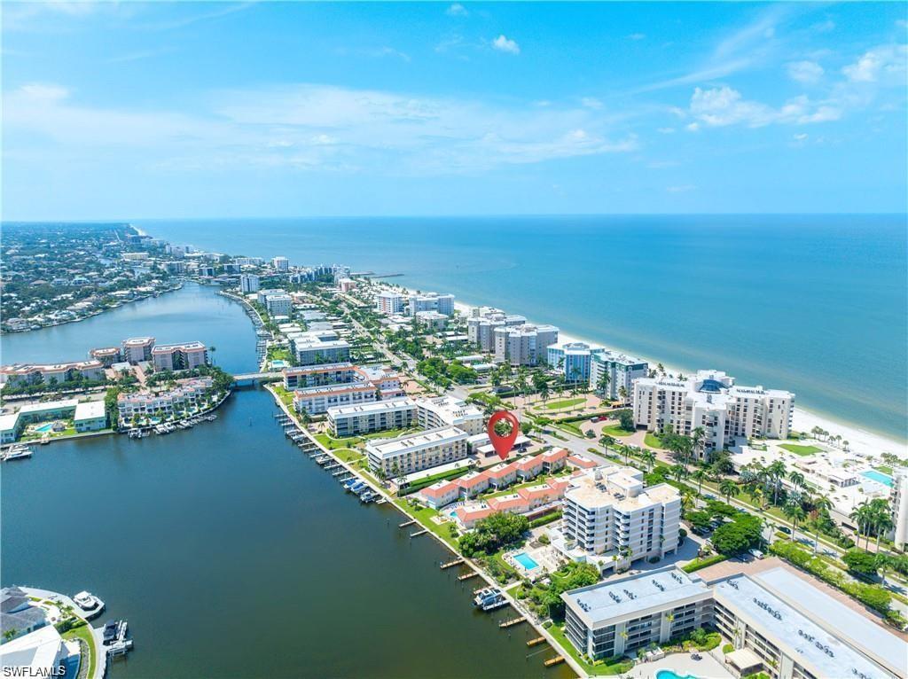 View of urban area with a nearby body of water