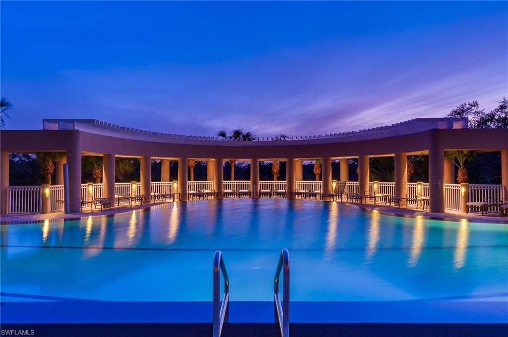 Seaglass Pool - Evening