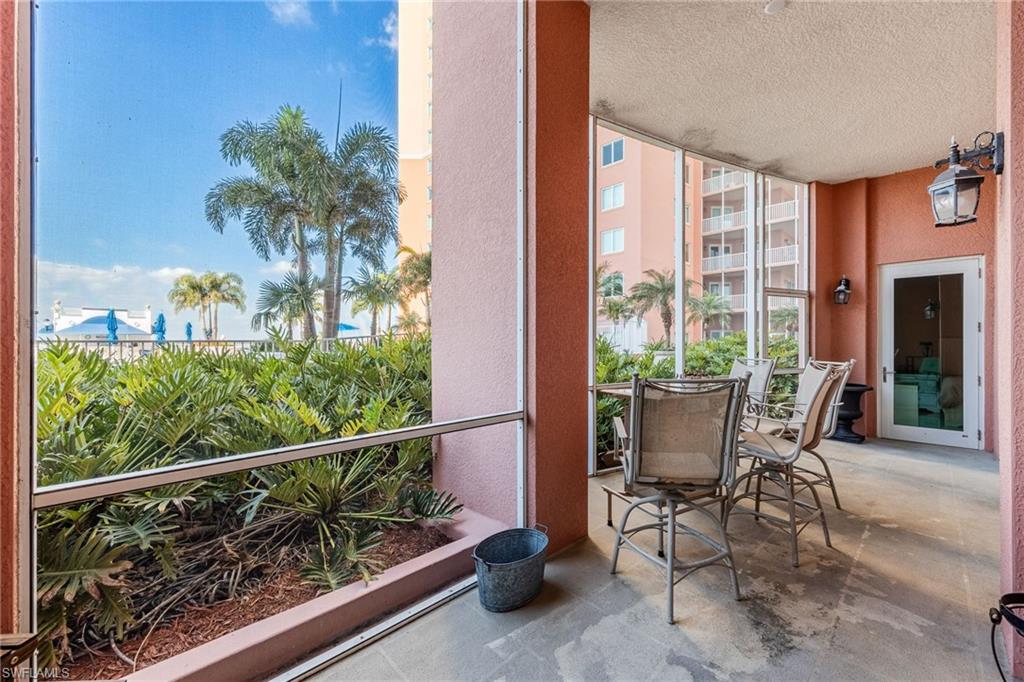 Balcony with a sunroom