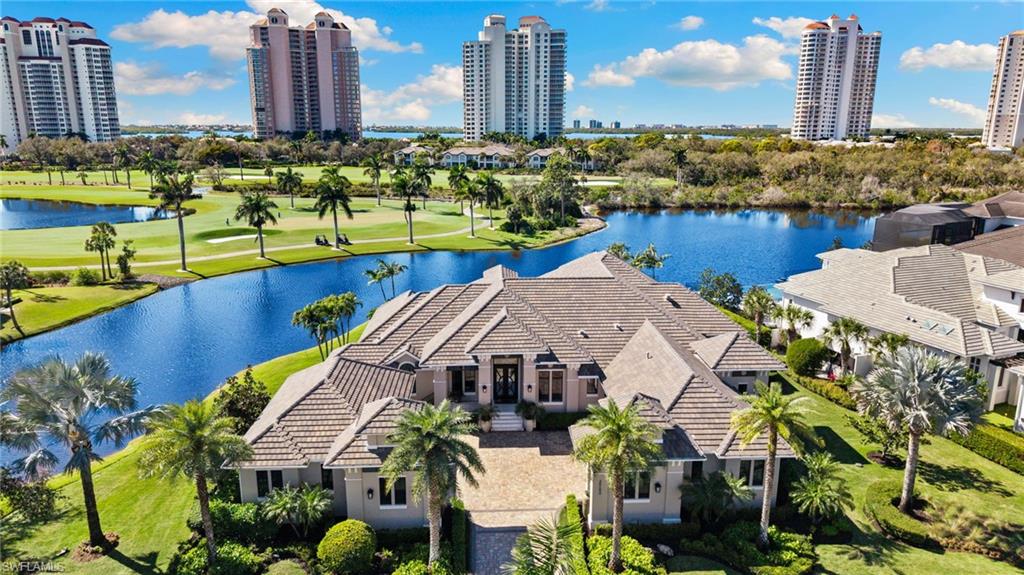 Golf Course and Lake View