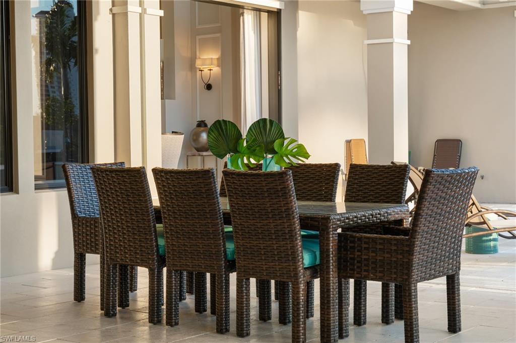 View of dining room