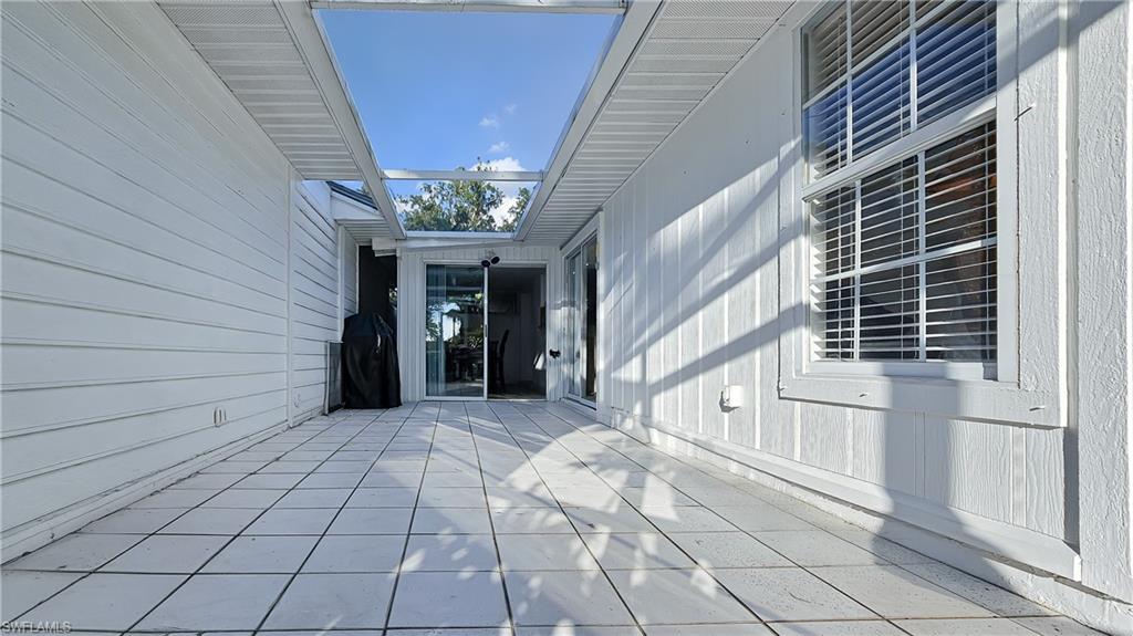 View of patio